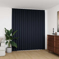vidaXL Mörkläggningsgardin med krokar antracit 290x245 cm
