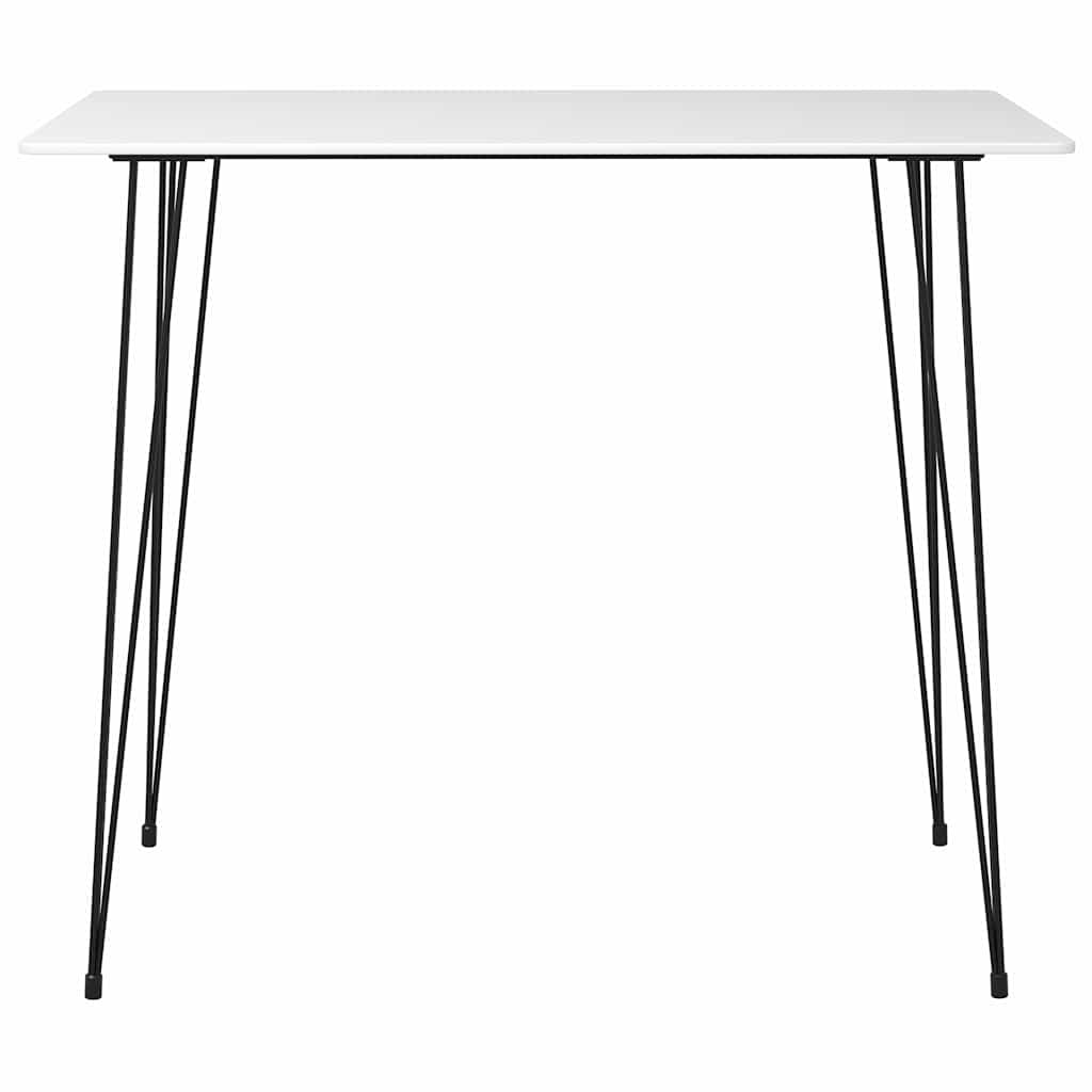 vidaXL Barbord vit 120x60x105 cm