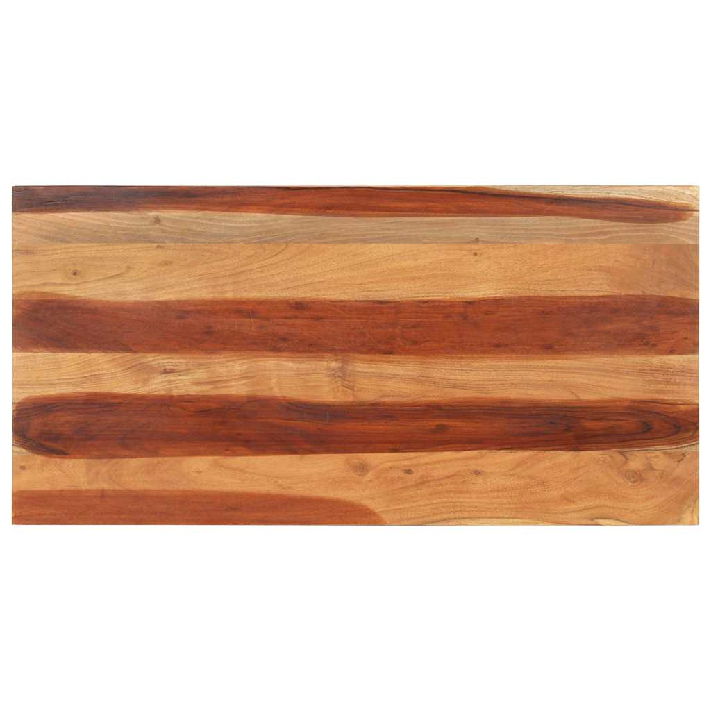 vidaXL Bordsskiva massivt akaciaträ 15-16 mm 60x120 cm