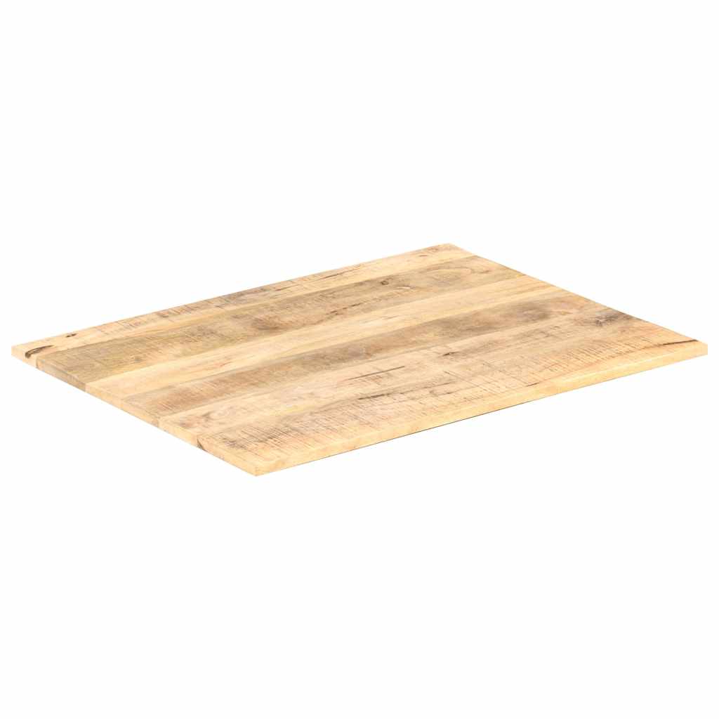 vidaXL Bordsskiva i massivt mangoträ 15-16 mm 90x70 cm
