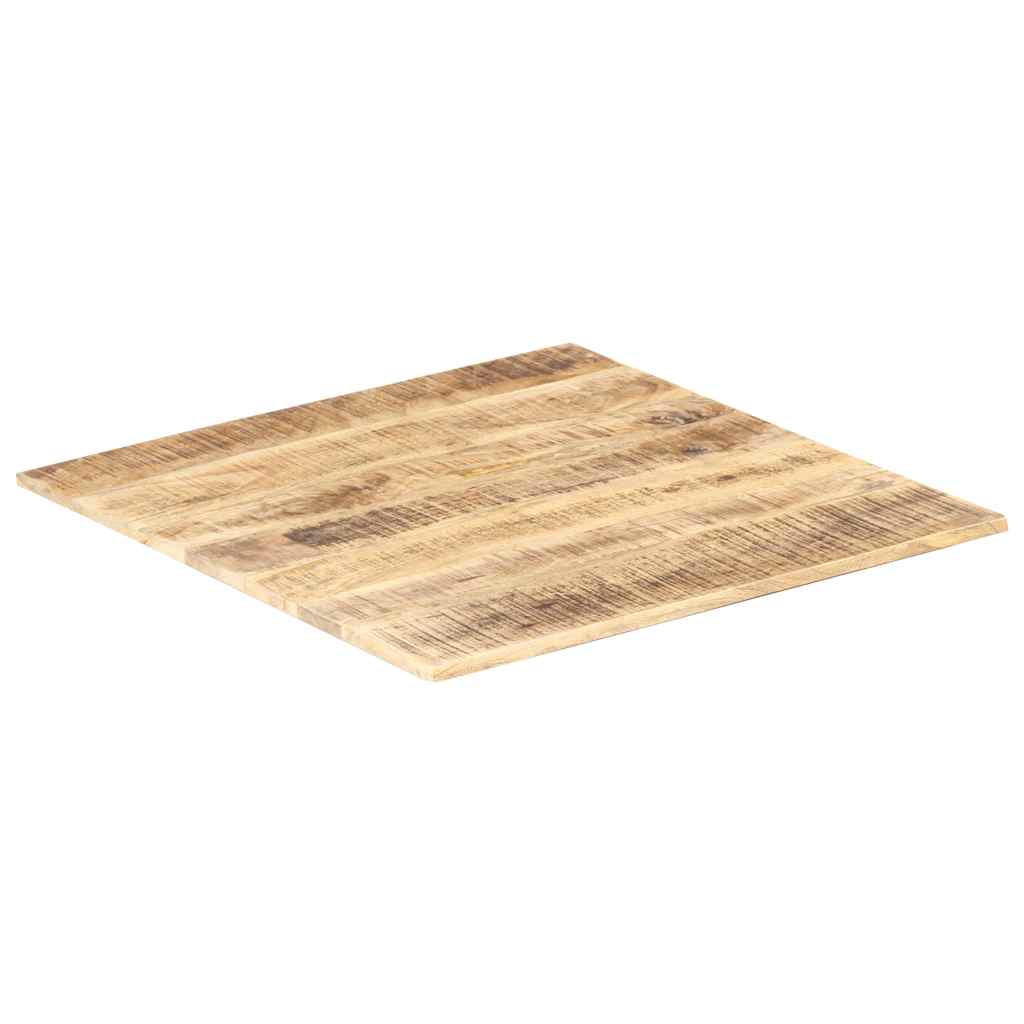 vidaXL Bordsskiva i massivt mangoträ 15-16 mm 80x80 cm