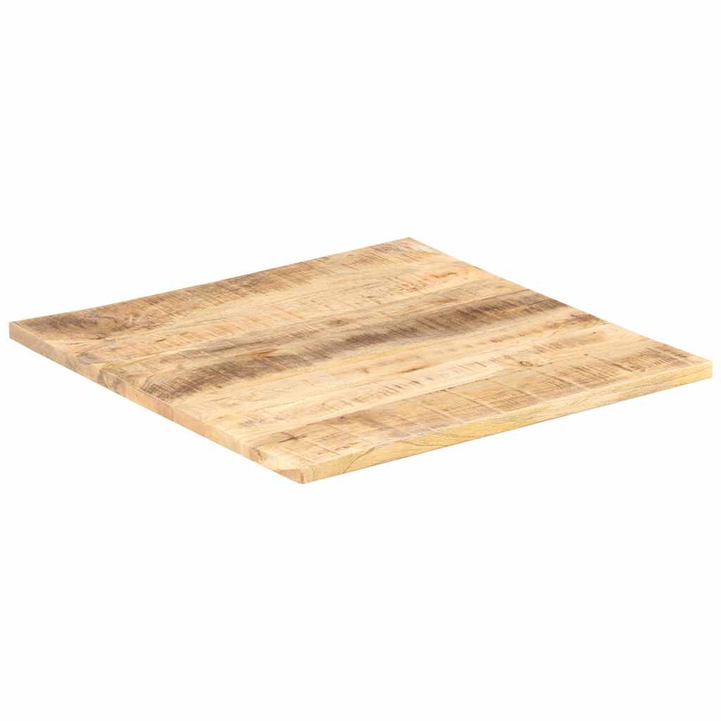 vidaXL Bordsskiva i massivt mangoträ 25-27 mm 60x60 cm