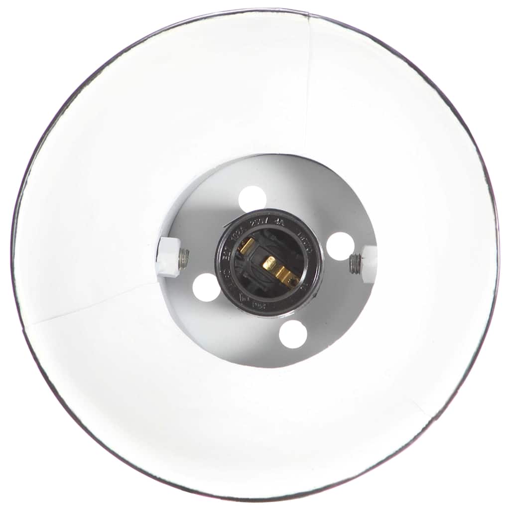 vidaXL Industriell vägglampa svart 45x25 cm E27