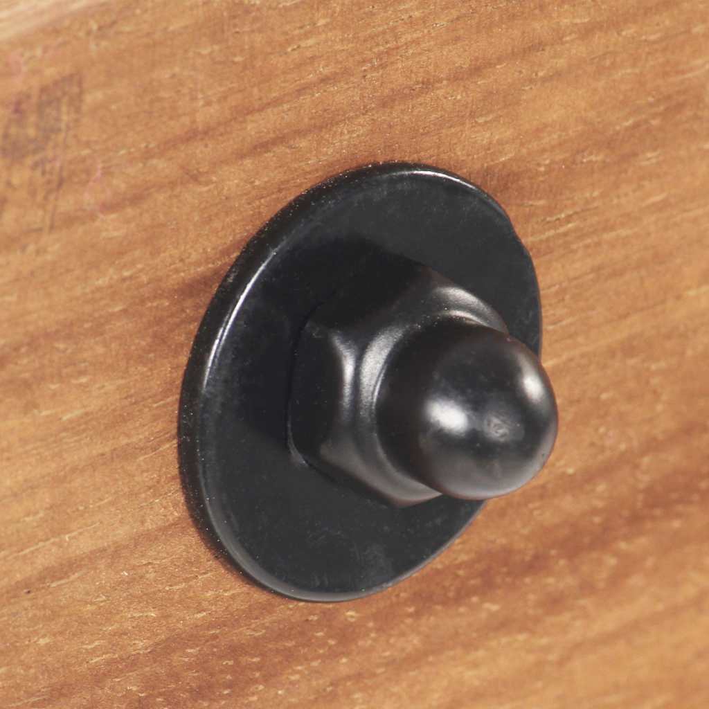 vidaXL Industriell vägglampa svart 45x25 cm E27