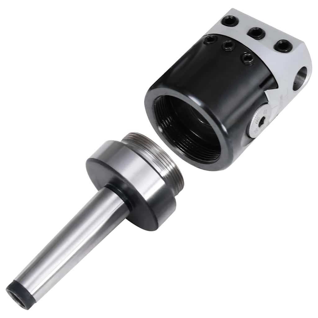 vidaXL F1-12 Borrchuck 50 mm med MT2-M10 skaft för svarvfräsning