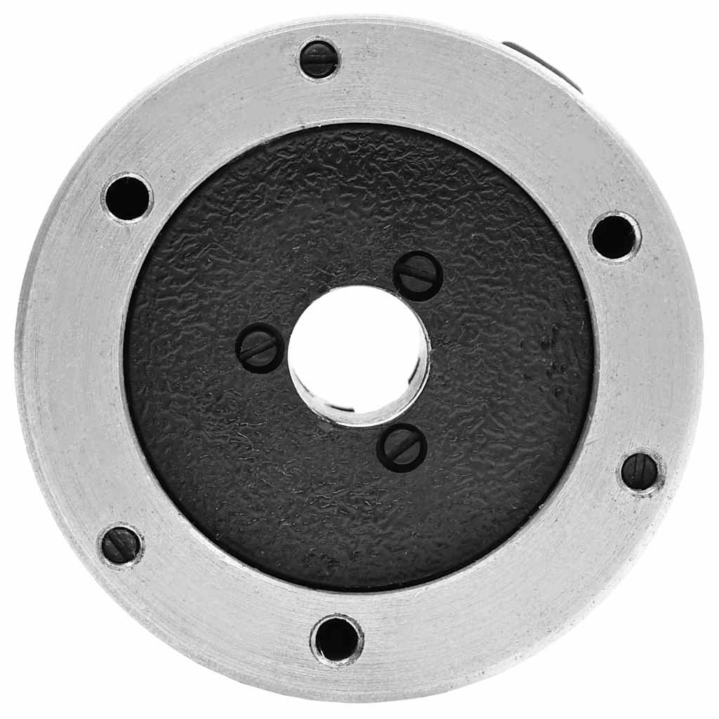 vidaXL 3-backs självjusterande svarvchuck 80 mm stål K11 80