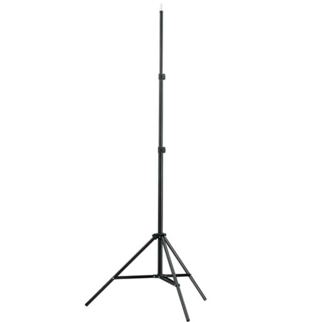 vidaXL Fotostudio med bakgrunder, lampor och paraplyer
