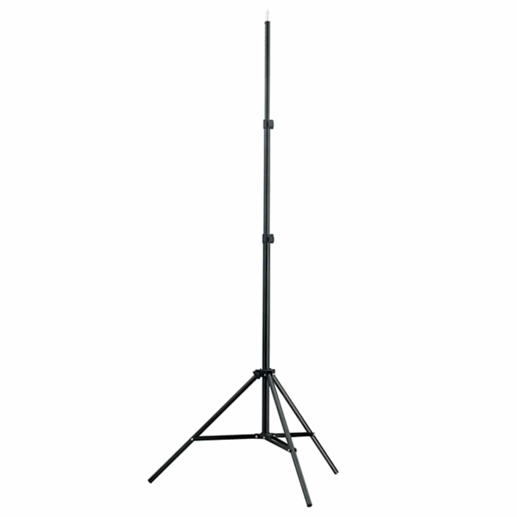vidaXL Fotostudio med bakgrunder, lampor och paraplyer
