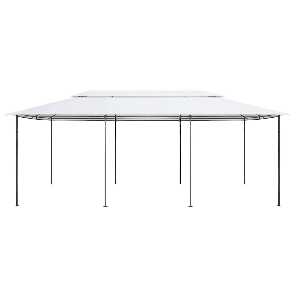 vidaXL Paviljong 600x298x270 cm vit 180g/m²