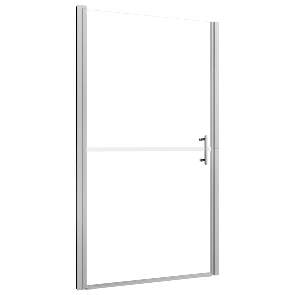 vidaXL Duschdörr härdat glas 91x195 cm