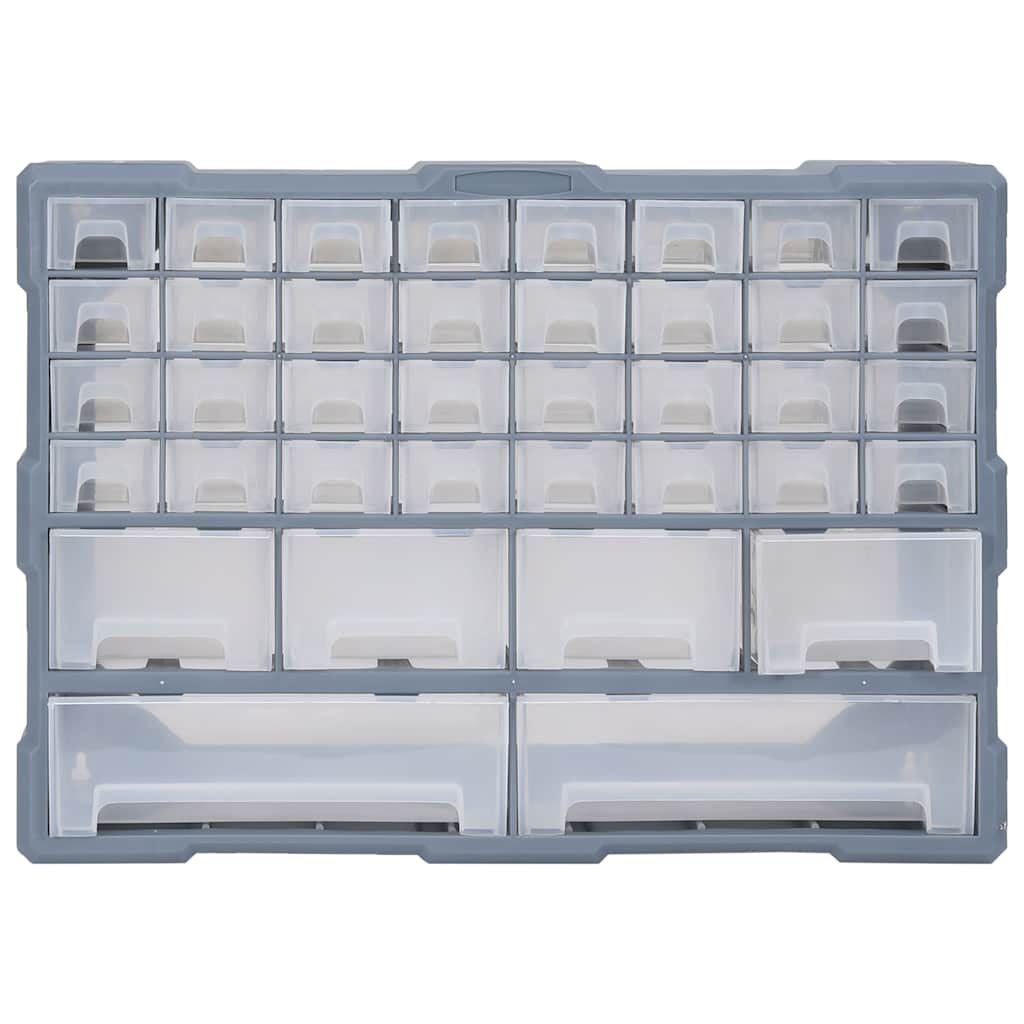 vidaXL Sortimentskåp med 38 lådor 52x16x37,5 cm
