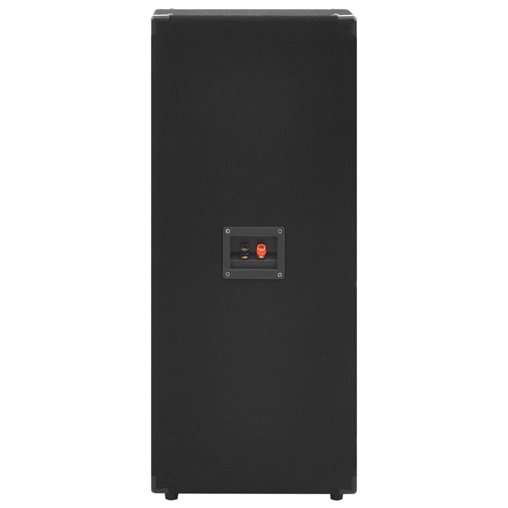 vidaXL Passiva PA-högtalare 2 st 1000 W svart