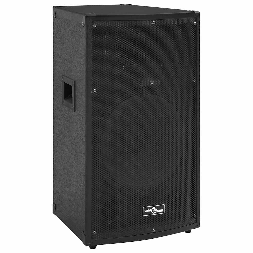 vidaXL Passiv PA-högtalare 150 W svart 37x37x64cm