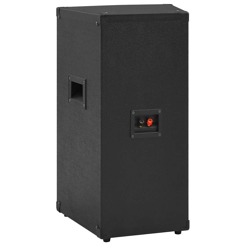 vidaXL Passiv PA-högtalare 150 W svart 37x37x64cm
