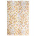 vidaXL Utomhusmatta ARAKIL orange och vit 190x290 cm PP