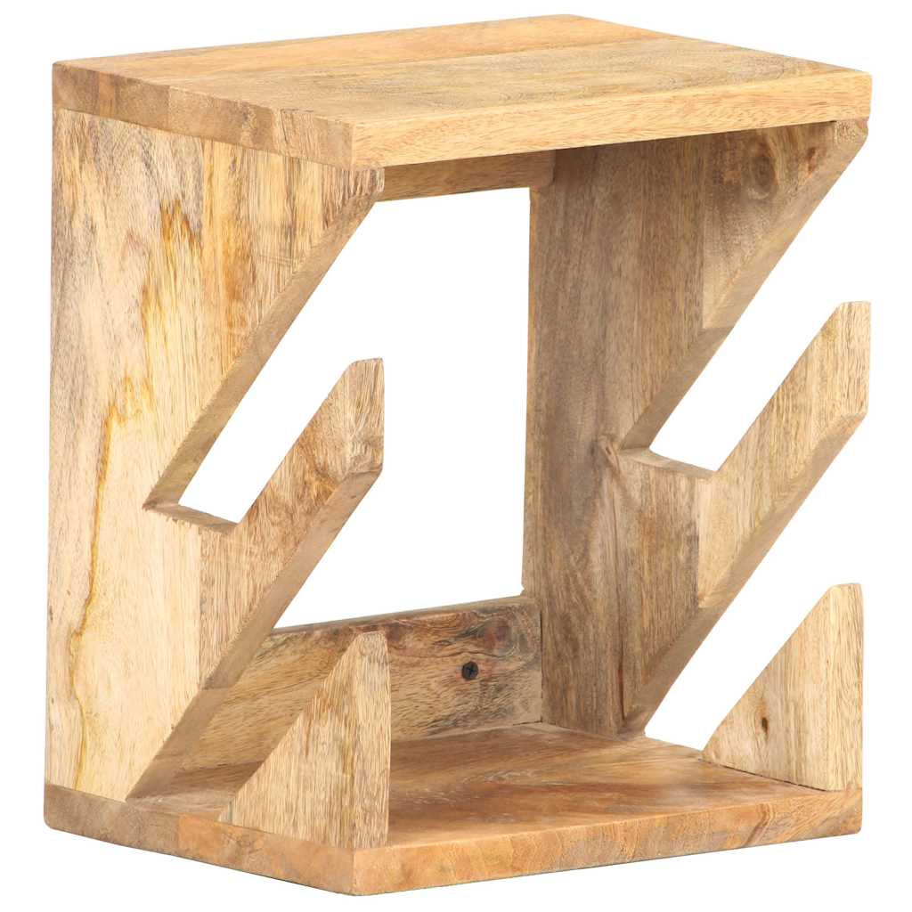vidaXL Väggmonterad skateboardhållare 25x20x30 cm massivt mangoträ