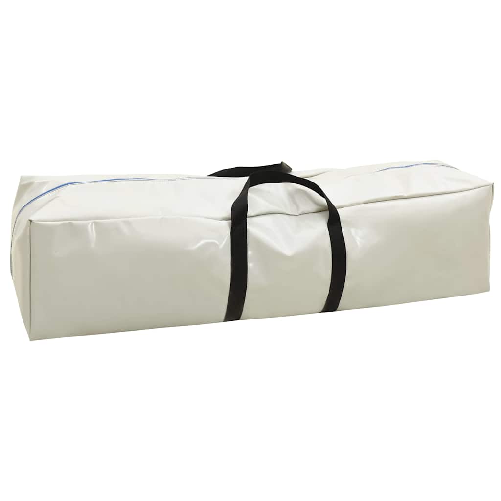 vidaXL Uppblåsbar gymnastikmatta med pump 60x100x10 cm PVC grön