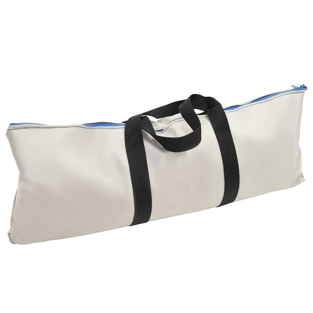 vidaXL Uppblåsbar gymnastikmatta med pump 100x100x10 cm PVC rosa