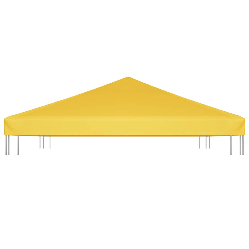 vidaXL Paviljongtak 270 g/m² 4x3 m gul