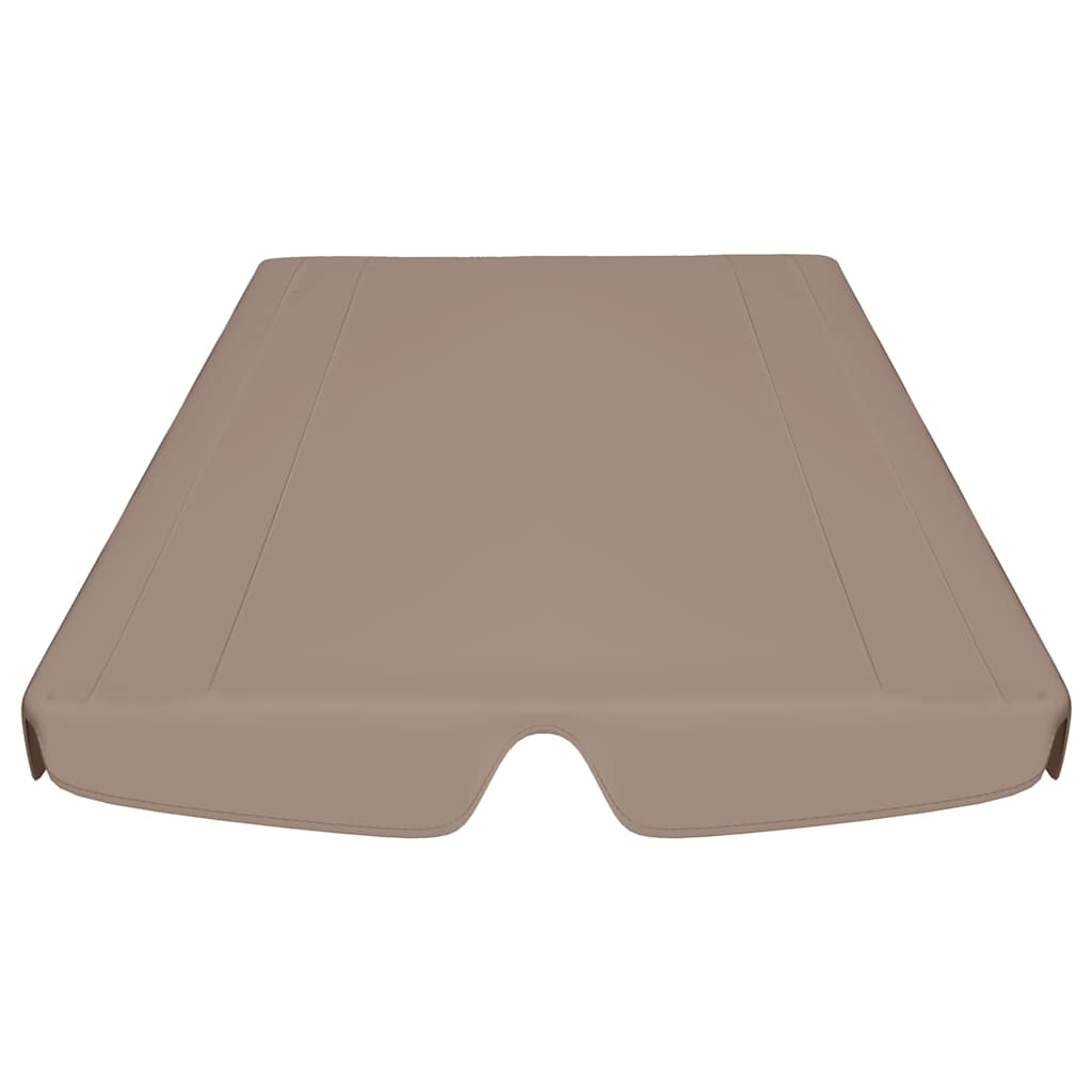 vidaXL Reservtak för hammock taupe 150/130x105/70 cm