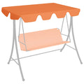 vidaXL Reservtak för hammock orange 150/130x105/70 cm