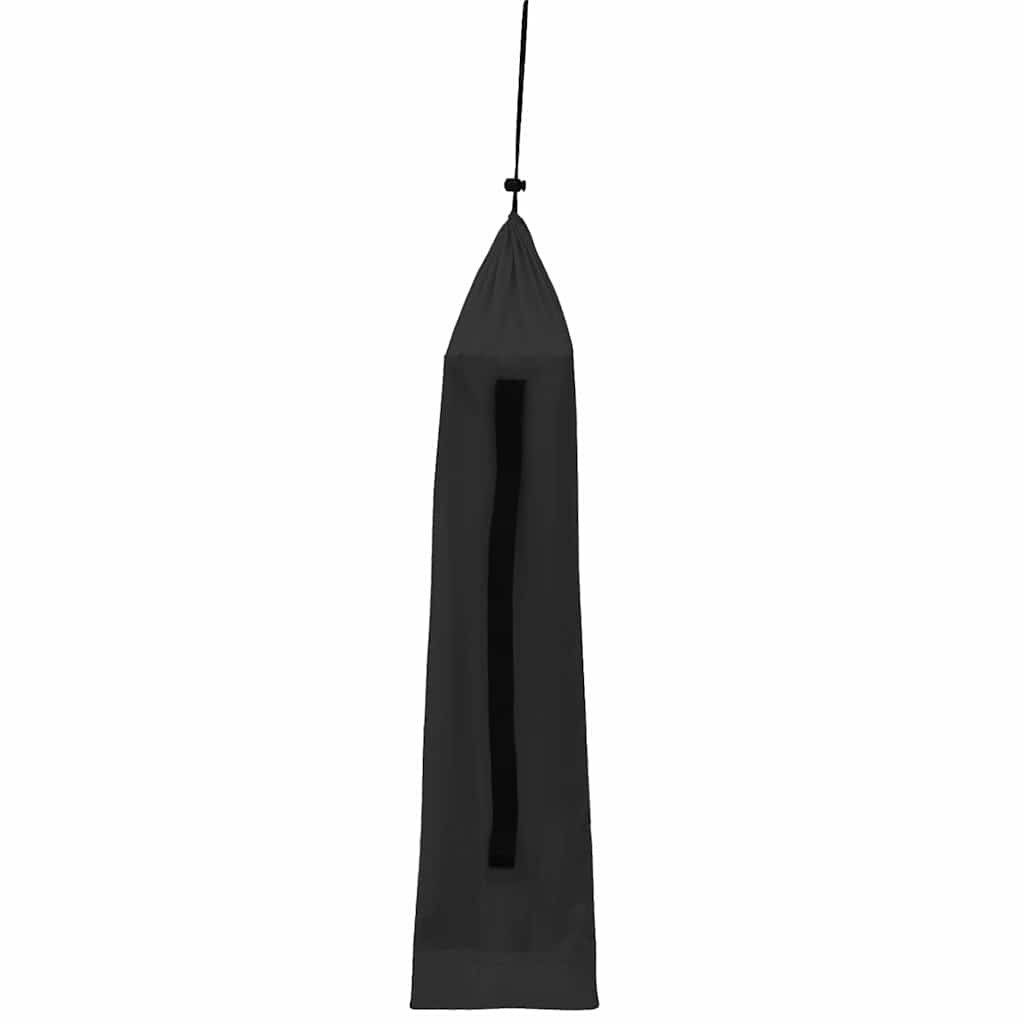 vidaXL Campingsäng 180x60x19 cm oxfordtyg och stål svart