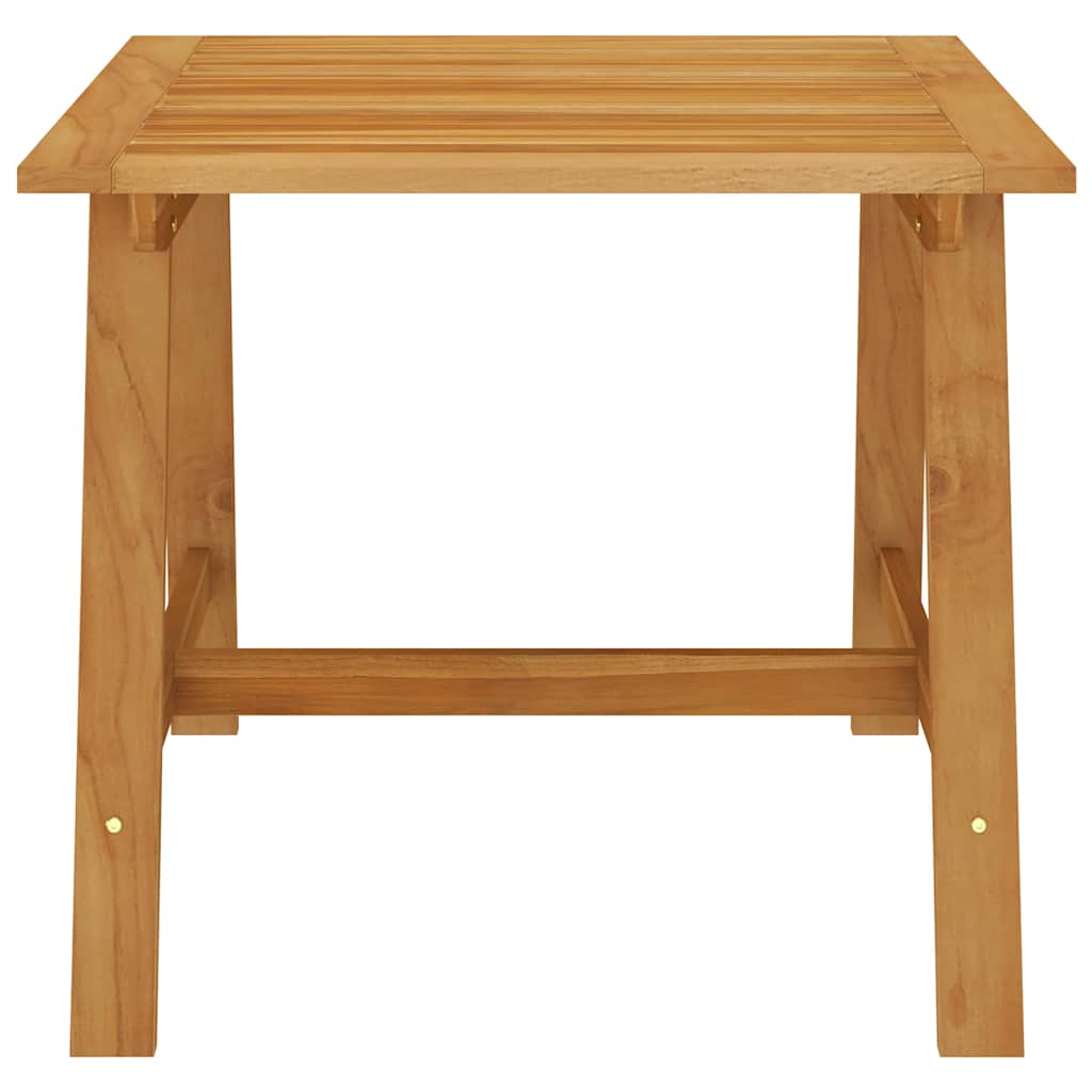 vidaXL Trädgårdsbord 88x88x74 cm massivt akaciaträ