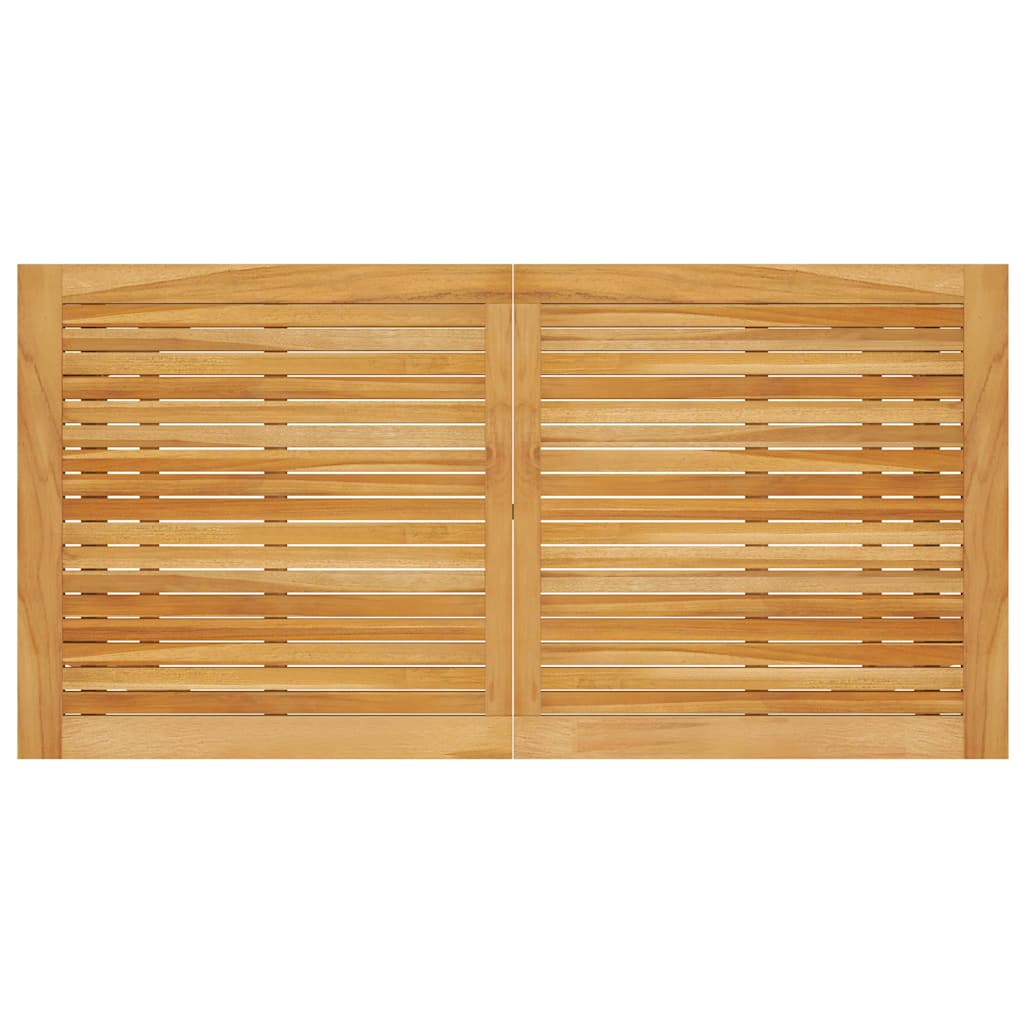 vidaXL Matbord för trädgården 140x70x73,5 cm massiv akacia