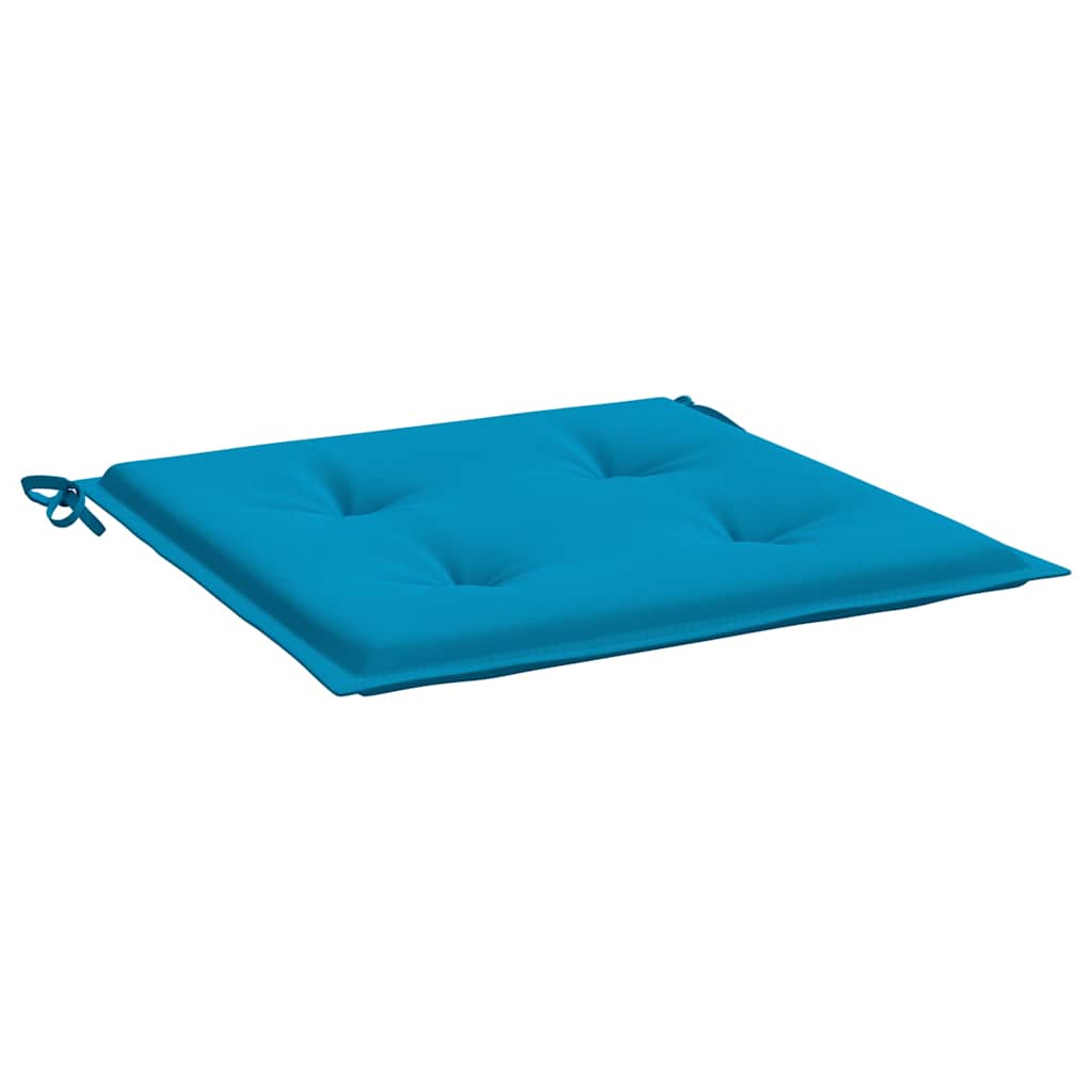 vidaXL Stolsdynor 6 st blå 50x50x3 cm oxfordtyg