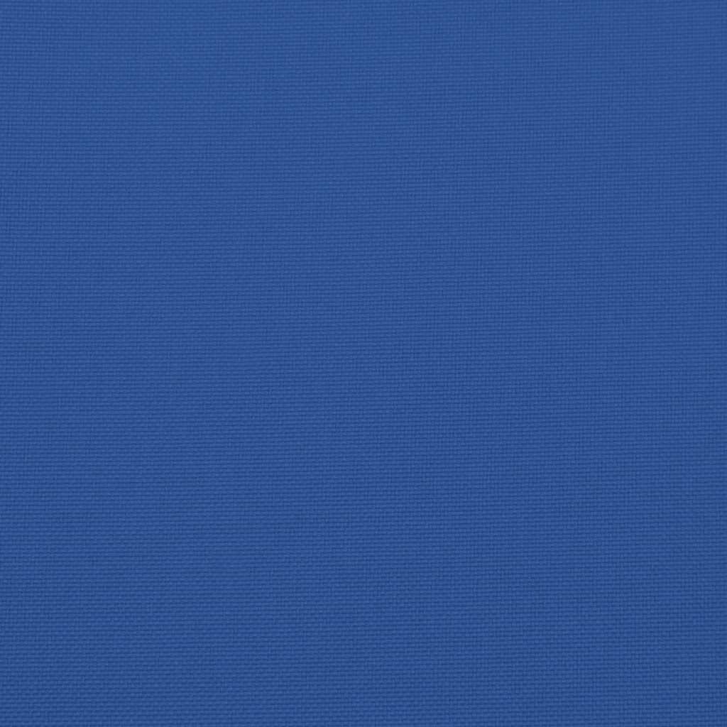 vidaXL Bänkdyna för trädgården kungsblå 200x50x3 cm oxfordtyg