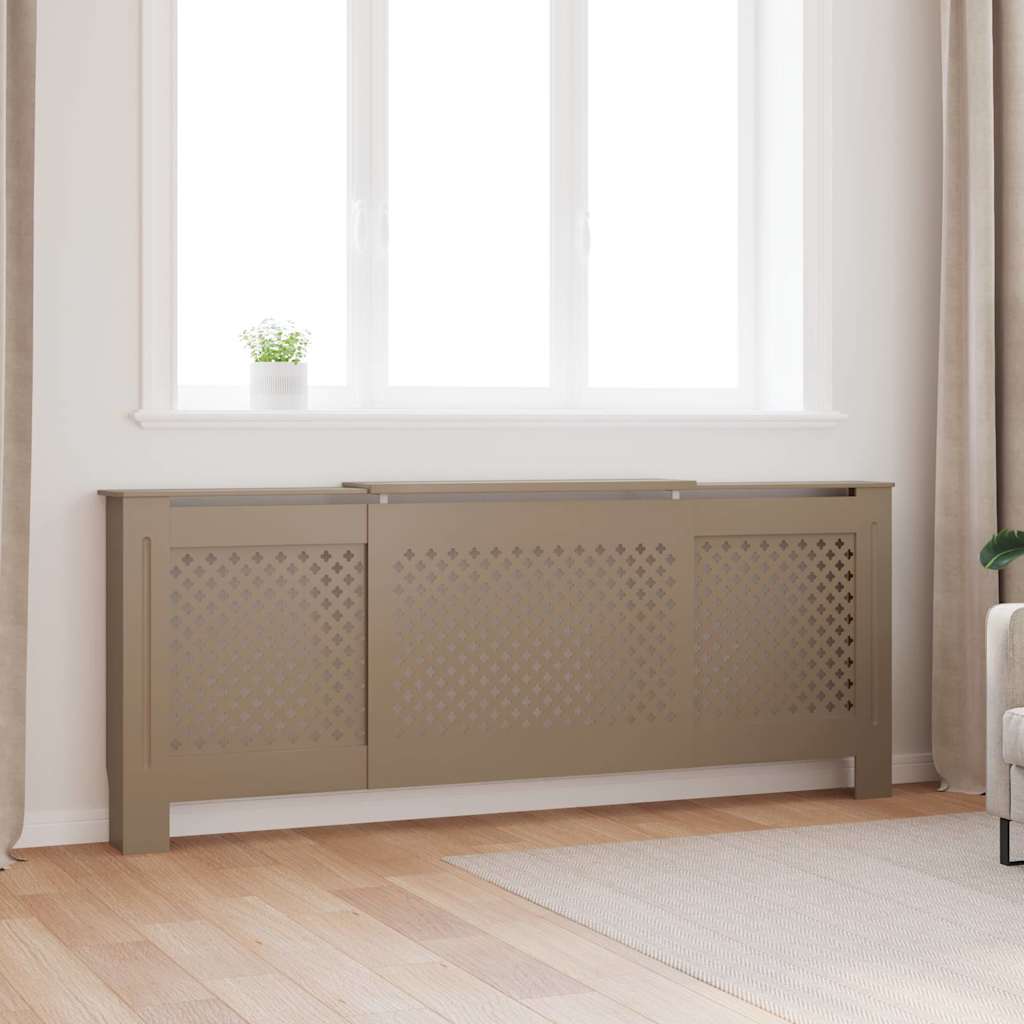 vidaXL Elementskydd MDF 205 cm