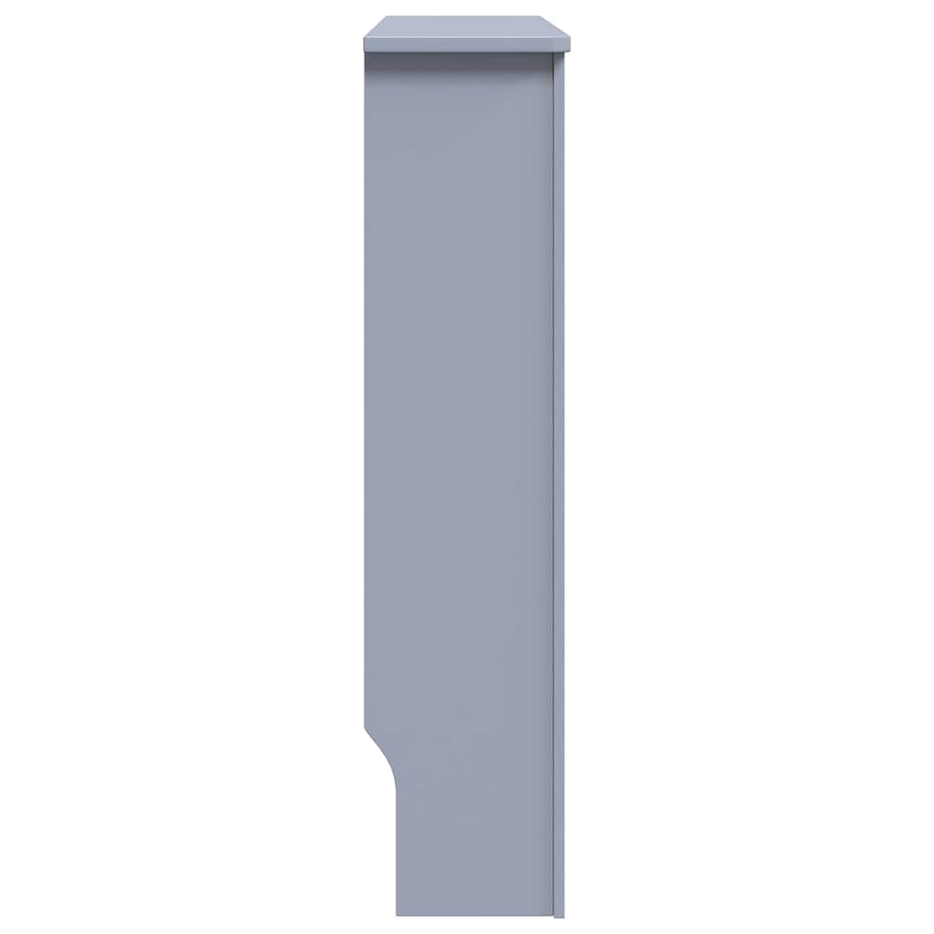 vidaXL Elementskydd MDF grå 78 cm