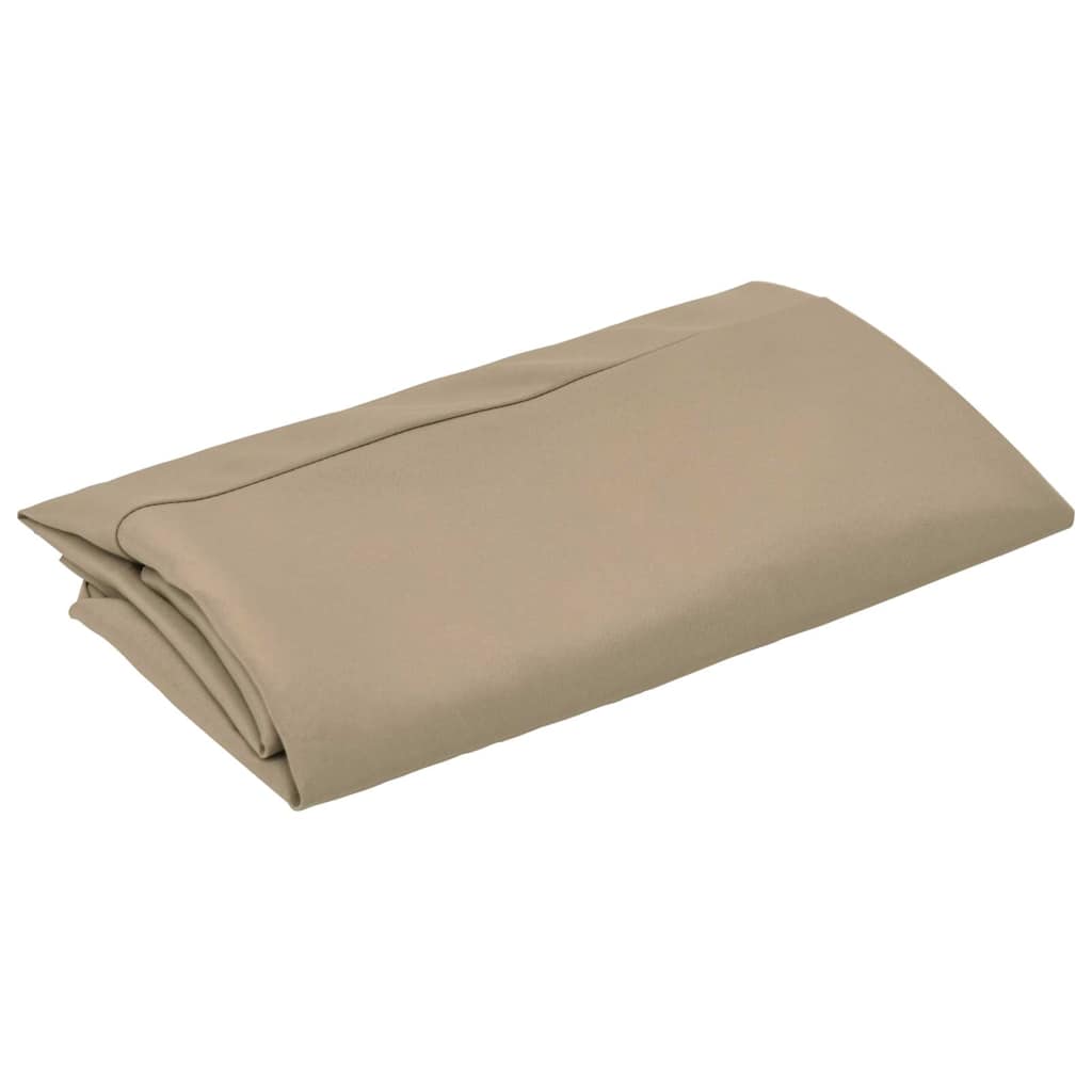 vidaXL Reservtyg för parasoll taupe 300 cm