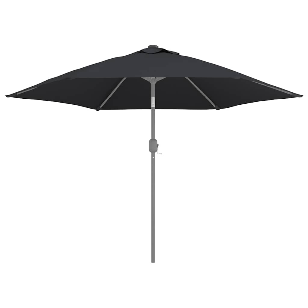 vidaXL Reservtyg för parasoll svart 300 cm
