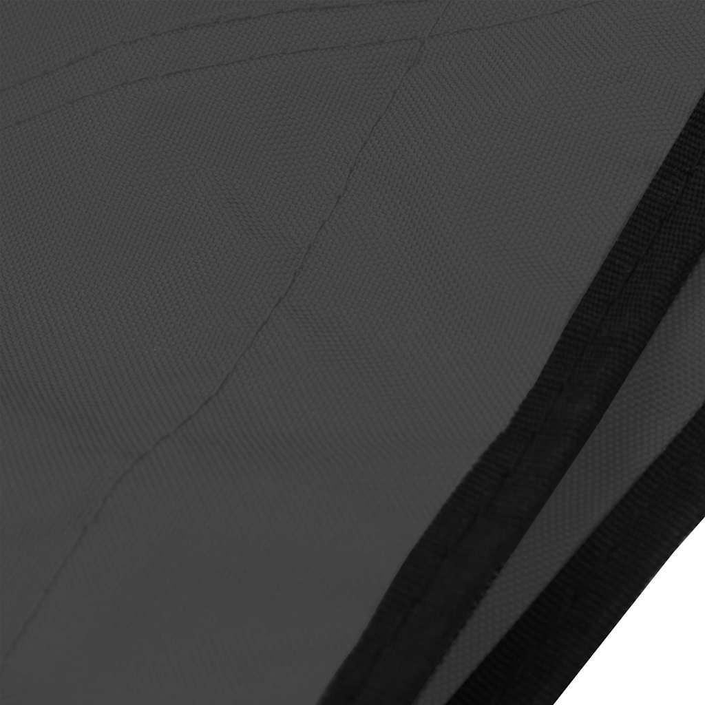 vidaXL Båtkapell 3 bågar antracit 183x140x137 cm