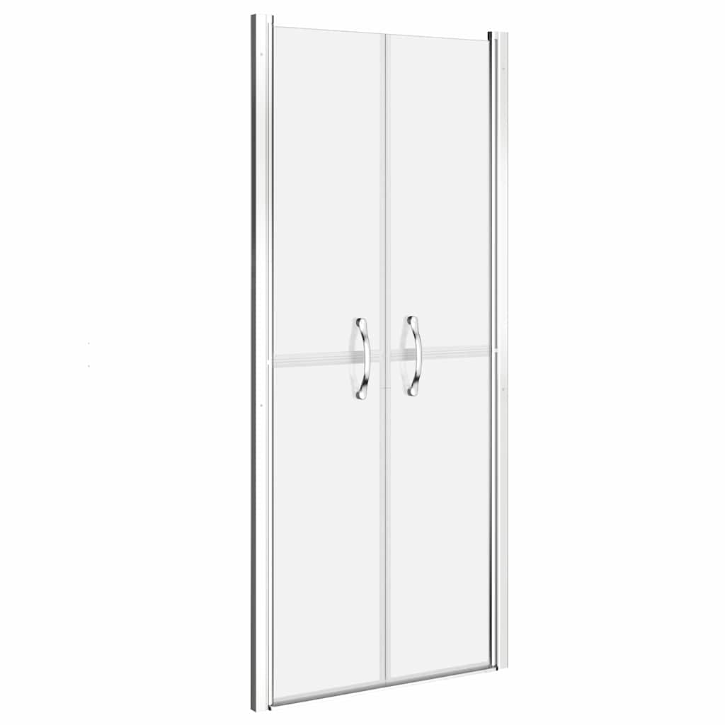 vidaXL Duschdörr frostad ESG 71x190 cm