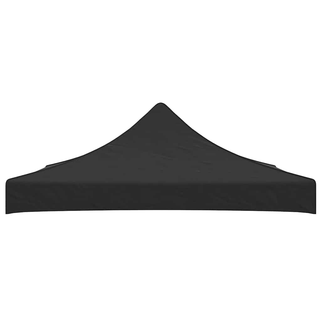 vidaXL Tak till partytält 3x3 m svart 270 g/m²