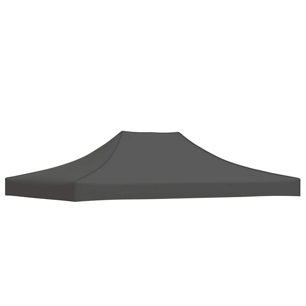 vidaXL Tak till partytält 4x3 m antracit 270 g/m²