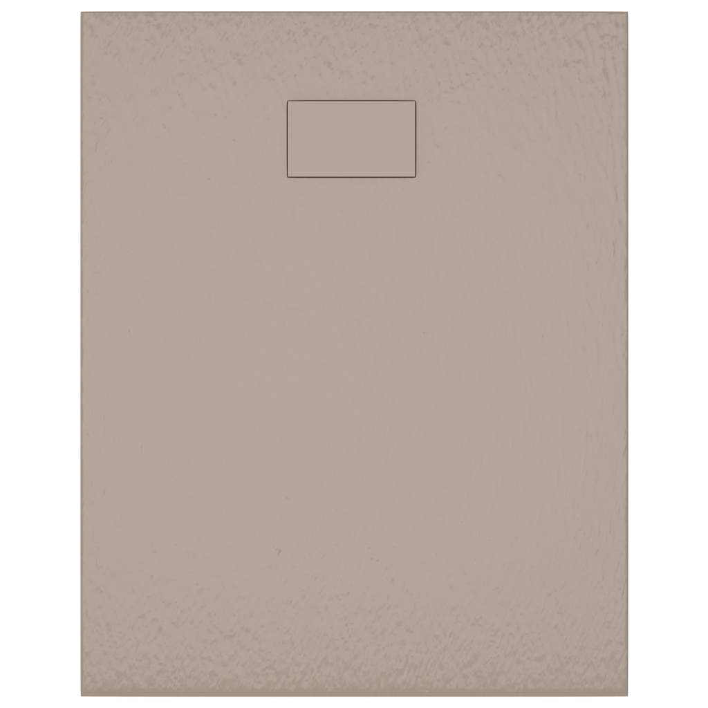 vidaXL Duschkar SMC brun 100x80 cm