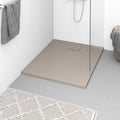 vidaXL Duschkar SMC brun 100x80 cm