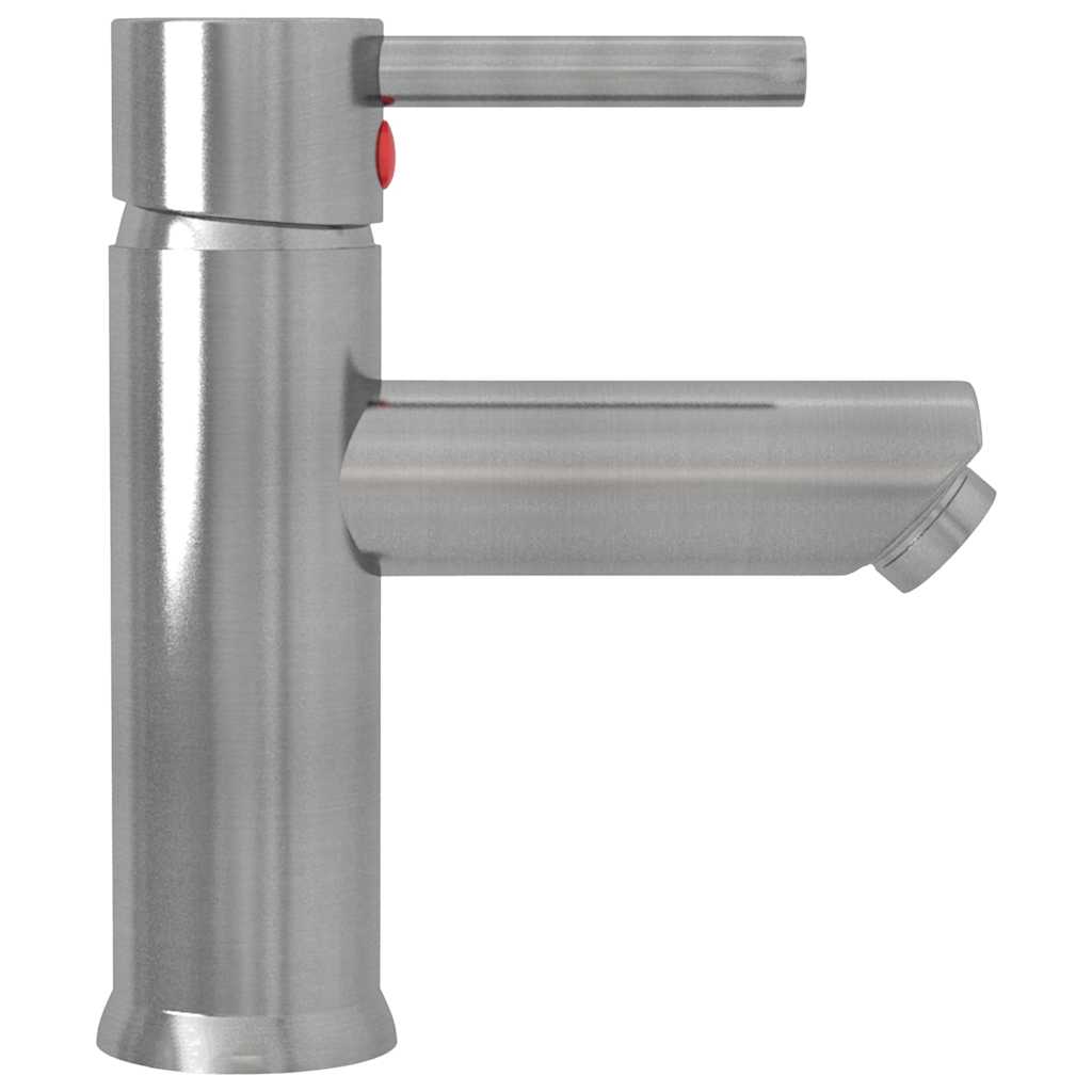 vidaXL Badrumsblandare silver 130x176 mm