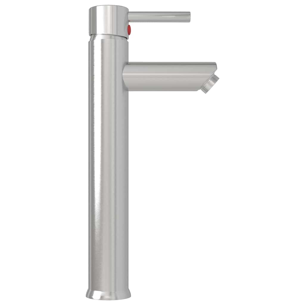 vidaXL Badrumsblandare silver 12x30 cm
