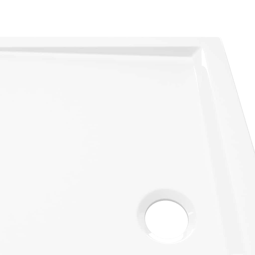 vidaXL Duschkar rektangulärt ABS 70x90 cm
