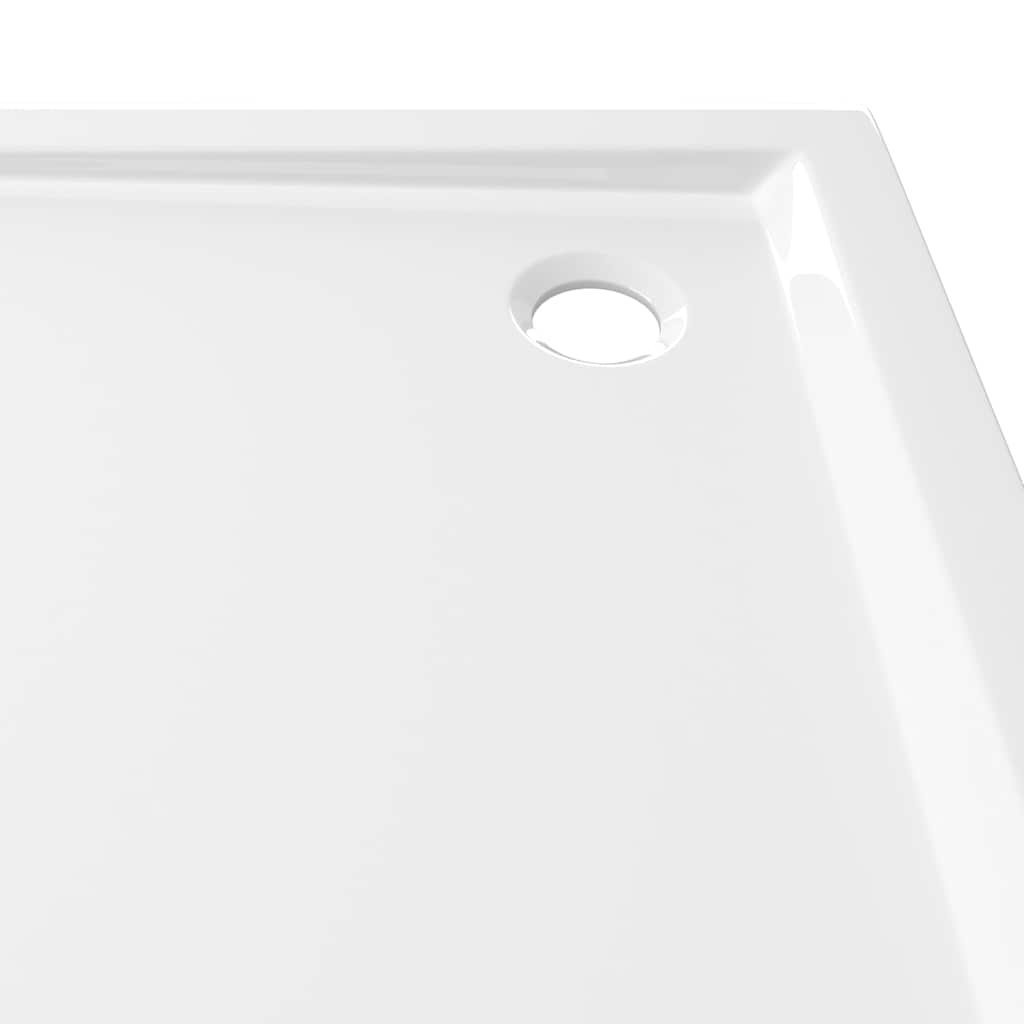 vidaXL Duschkar fyrkantigt ABS 90x90 cm