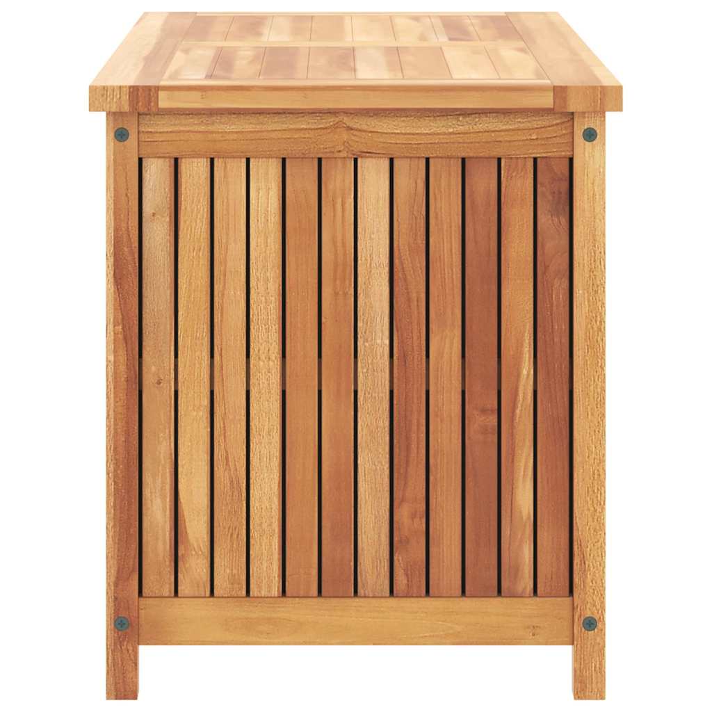 vidaXL Trädgårdslåda 90x50x58 cm massiv teak