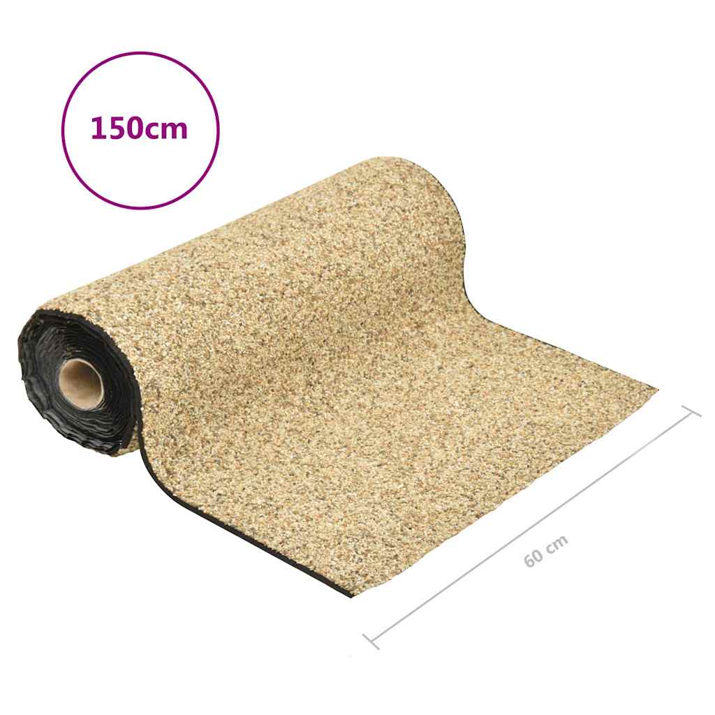 vidaXL Kantmatta naturlig sand 150x60 cm