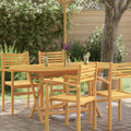 vidaXL Hopfällbart trädgårdsbord 160x85x75 cm massivt eukalyptusträ