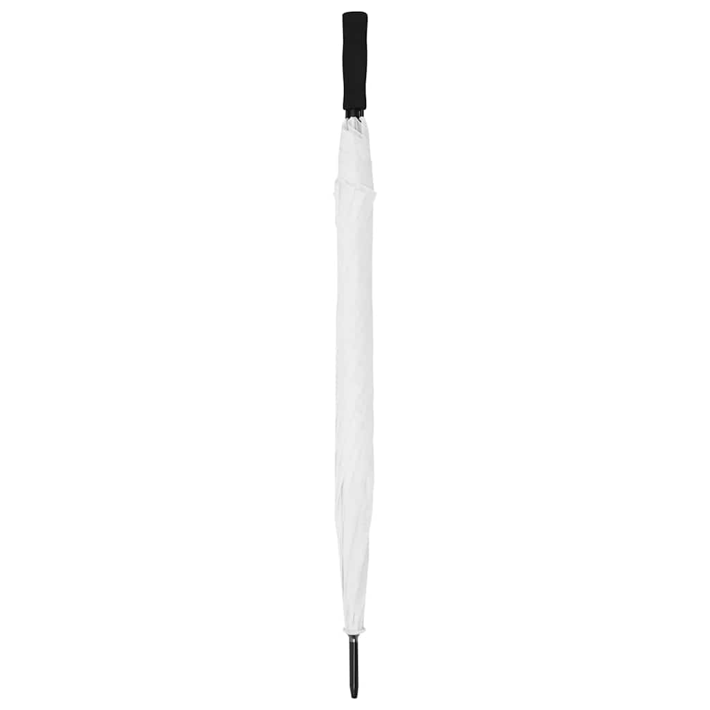 vidaXL Paraply vit 130cm