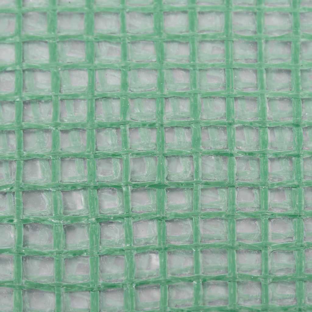 vidaXL Växthusöverdrag (8 m²) 400x200x200 cm grön