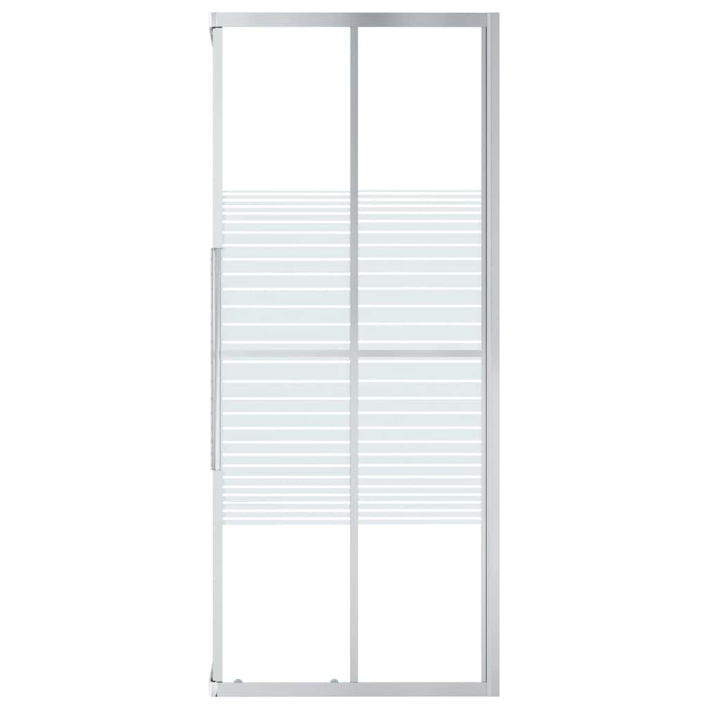 vidaXL Duschvägg ESG 80x80x180 cm
